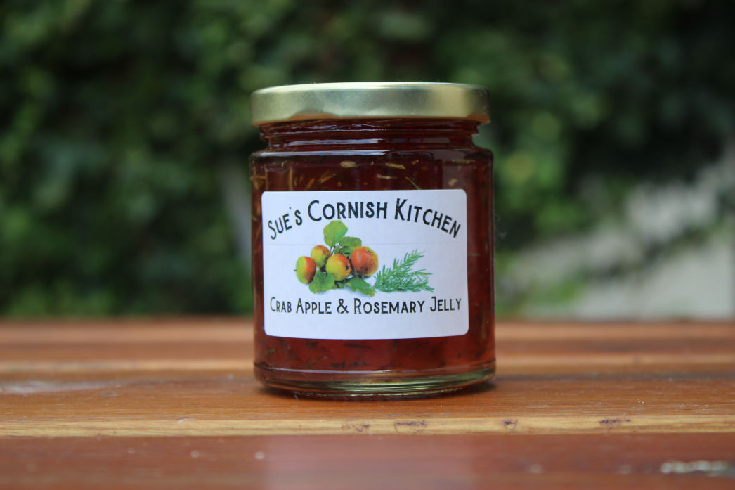 Crab Apple and Rosemary Jelly